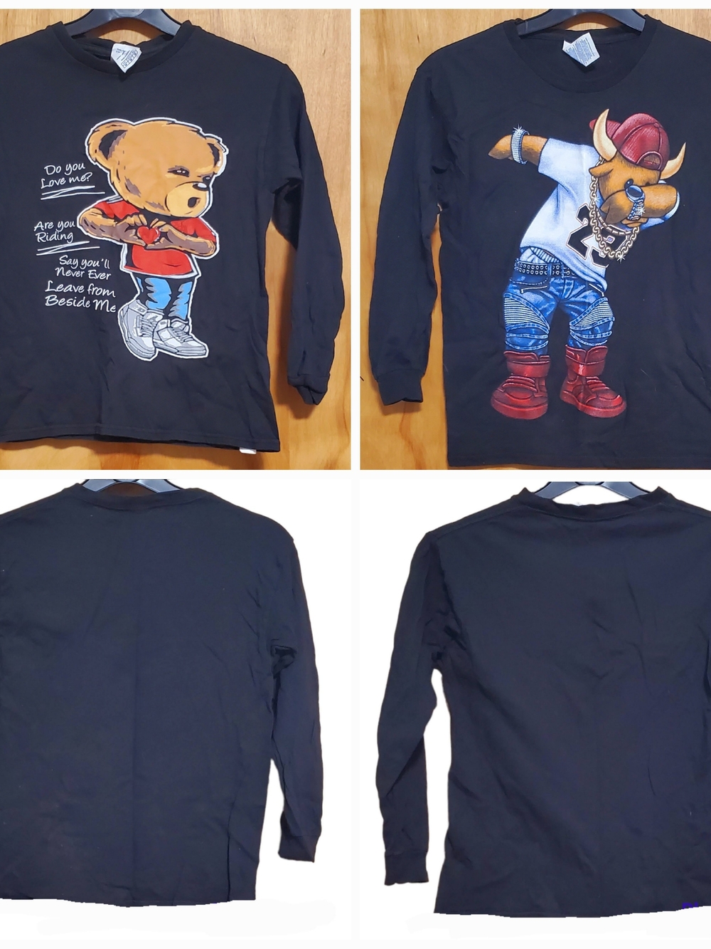 BUNDLE DELTA BLACK BOY TOPS 2PC